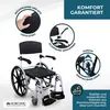 Dusch- Toilettenrollstuh Mobiclinic DuschstuhlToilette Mit Produktbild-Vorschau 3