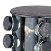 relaxdays Schwarzes Gewürzkarussell in Marmoroptik Produktbild-Vorschau 10