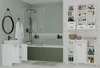 Mobile da bagno NINA 2DUM BIANCO 2 ante Ripiani Mobile Anteprima dell’immagine prodotto 14