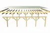 Doppelcarport Classic 1 Holz Überdachung Unterstand Produktbild-Vorschau 7