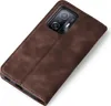 A brown flip-style phone case for a Xiaomi 11T/11T Pro is shown against a white background. Produktbild-Vorschau