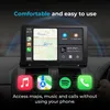 Écran sans fil CarPlay et Android Auto 7 pouces avec caméra Voir les images du produit 10