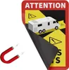 Magnetaufkleber "Attention Angles Morts!" Wohnmobil Produktbild-Vorschau 2
