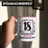 Trendation - 18er Geburtstag Tasse Geschenk Mädchen Jungen Produktbild-Vorschau 4