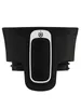A black travel mug lid with a silver power button and logo. Náhľad obrázku produktu