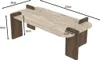 CALICOSY -  Tisch mit abgerundeter Tischplatte L120 cm - Produktbild-Vorschau 6