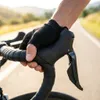 SHIMANO DURA ACE, paire de poignées en caoutchouc, noir, Voir les images du produit 1