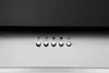 Respekta Kopffreie Schräghaube Kira, Glasblende Schwarz, 60 Produktbild-Vorschau 5