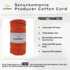 Baumwollkordel mit einem Kern 3mm 100m, Makrameegarn, Produktbild-Vorschau 4