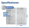 WENKO Afdekkap voor dakrand, model Beton, set van 2, grijs Productafbeelding-voorbeeld 6