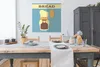 MuchoWow® Poster Brot - Bäcker - Jahrgang 100x100 cm - Produktbild-Vorschau 3