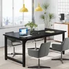 Tribesigns Moderner Computertisch, 160 x 80 cm großer Produktbild-Vorschau 3