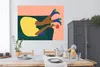 MuchoWow® Poster Frau - Blumen - Retro 160x120 cm - Foto Produktbild-Vorschau 3