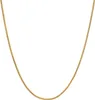 Goldkette Schlangenkette rund Breite 1,4 mm 40 cm - 333 - 8 Produktbild-Vorschau 4