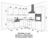 Winkelküche NESSA 250x250 cm Küchenzeile Einbauküche Produktbild-Vorschau 6