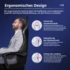 Adormii Gaming Stuhl, Ergonomischer Gaming Sessel, Produktbild-Vorschau 11