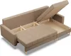 A sectional sofa with its storage compartments open, showing its functionality. Produktbild-Vorschau