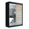 Schwebetürenschrank, 2-türig Schrank 160 cm mit Spiegel GAP Produktbild-Vorschau 2