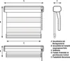 Duo-Rollo Klemmfix, ohne Bohren Weiß 80 cm x 150 cm Produktbild-Vorschau 7