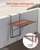 SucceBuy Balkon-Hängetisch, 19 x 24 Zoll Produktbild-Vorschau 3