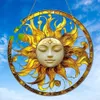 GKA XL Sonnenfänger Sonnengott Sonne 20 cm Buntglas Produktbild-Vorschau 2