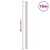 vidaXL Non-tissé contre les mauvaises herbes blanc 2x10 m Voir les images du produit 8