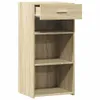 vidaXL Sideboard Chêne Sonoma 45x42,5x93 cm Matériau dérivé Voir les images du produit 7