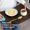Tuko Sofatablett Armlehne Flexibel Bambus - Braun Produktbild-Vorschau 5