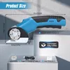 Trancheur électrique rotatif sans fil, lame en acier SK5, Voir les images du produit 2
