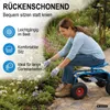 Bituxx Garten Rollhocker Hocker Arbeitshocker Sitzhocker Produktbild-Vorschau 3