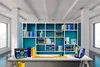 Exacompta 45308D BEE BLUE Papierkorb ECOBIN - 15 l, Anteprima dell’immagine prodotto 1