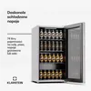 Lodówka Klarstein z szklanymi drzwiami, cicha lodówka ze Podgląd zdjęcia produktu 2