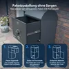 PARCELSAFE Paketbriefkasten XL Anthrazit – Paketbox für Produktbild-Vorschau 3