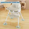 6 in1 Chaise haute pour enfant avec transat et chaise à Voir les images du produit 4