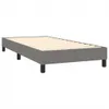 vidaXL Boxspring posteľ s matracom Tmavo šedá 100x200 cm Náhľad obrázku produktu 3