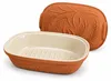 KERAZO 4,5 Liter Brotbackform mit Deckel und Getreidemuster Produktbild-Vorschau 3