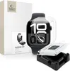 A product shot of an Apple Watch screen protector set, with the packaging and the product itself displayed. Produktbild-Vorschau