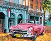 Diamondi - Diamond painting - AMERIKANISCHER OLDTIMER AUF Produktbild-Vorschau 1