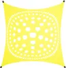 PSYWORK Schwarzlicht Segel Elasthan "Mandala Dots" Vanille, Produktbild-Vorschau 1