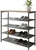 Relaxdays Schuhregal, HBT: 75x75x30 cm, 4 Vliesebenen für Produktbild-Vorschau 1