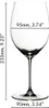 Riedel  VERITAS KAUF 8 ZAHL 6 CABERNET/MERLOT 8 Stück Anteprima dell’immagine prodotto 10