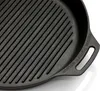 Żeliwna patelnia do grillowania Petromax gp30h z dwoma Podgląd zdjęcia produktu 13