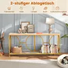 A console table with decorative elements and books placed in a home entryway. Produktbild-Vorschau