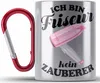 Trendation - Friseur Edelstahl Tasse Karabiner Geschenk Produktbild-Vorschau 1