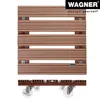 WAGNER Pflanzenroller WPC 38,5 x 38,5 x 11 cm, für außen & Produktbild-Vorschau 5