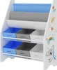 Kinderregal ‘Ponteceso’ mit 2 Ablagefächern und 6 Faltboxen Produktbild-Vorschau 2