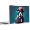 MuchoWow® Laptop Aufkleber Sticker Cover Hund - Hut - Jacke Produktbild-Vorschau 6