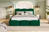 Polsterbett 180x200 Roma Slim - dickem Schaumstoff, Produktbild-Vorschau 3