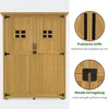 M MCombo Gartenschrank Holz, Gartenhaus Klein Wetterfest, Produktbild-Vorschau 6