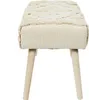 Beistellhocker Berber Mirage - natur - Holz - 60 x 40 x 32 Produktbild-Vorschau 7